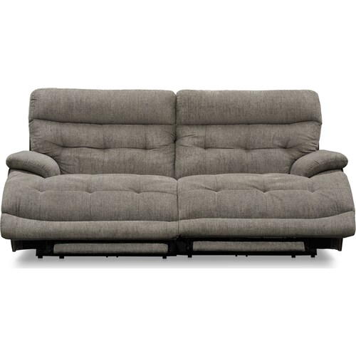 Beckett 2-Piece Dual-Power Reclining Sofa - Gra 5 Beckett 2-Piece Dual-Power Reclining Sofa - Gra