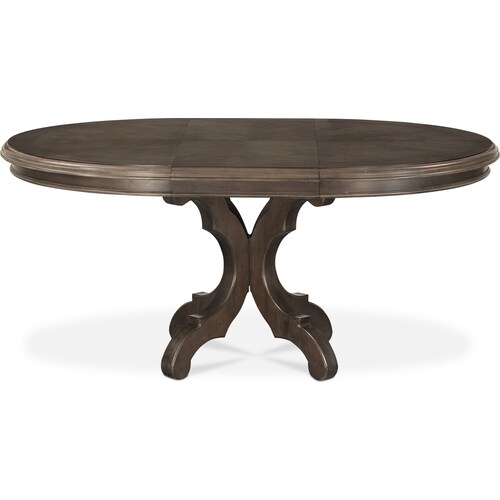Charleston Round Extendable Dining Table - Gra