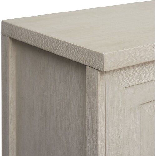 Arielle Server with USB Charging - Parchmen