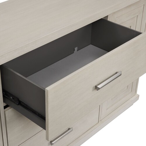 Arielle Server with USB Charging - Parchmen