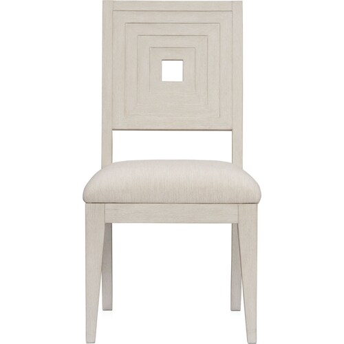 Arielle Extendable Dining Table, 4 Side Chairs and 2 Host Chairs - Parchmen 7 Arielle Extendable Dining Table, 4 Side Chairs and 2 Host Chairs - Parchmen