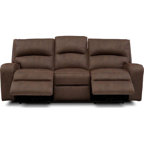 Burke Dual-Power Reclining Sofa - Brow 4 Burke Dual-Power Reclining Sofa - Brow