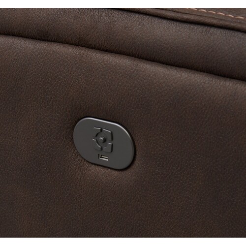 Burke Dual-Power Reclining Sofa - Brow 8 Burke Dual-Power Reclining Sofa - Brow
