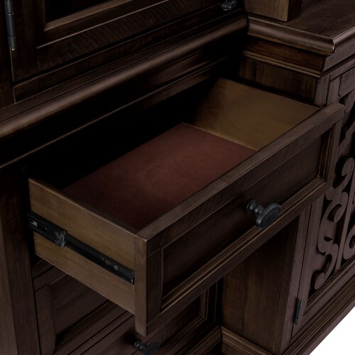 Charthouse Entertainment Wall - Charcoa