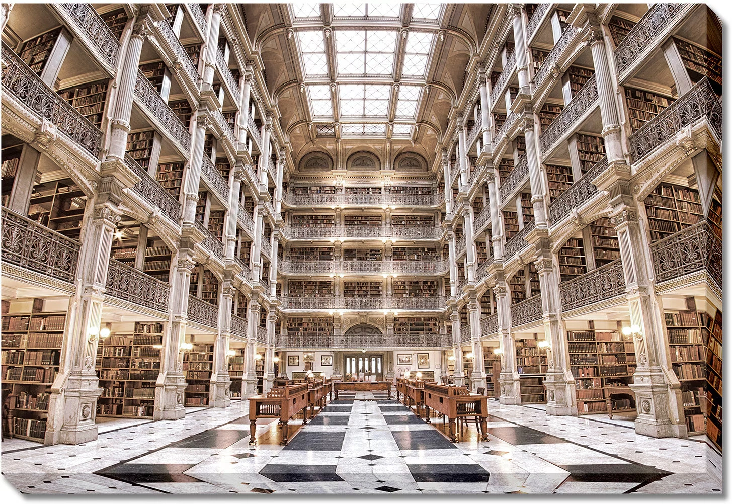 Bookworm 48 x 72 Wall Ar