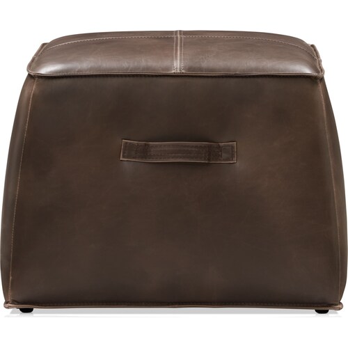 Boston Ottoman - Dark Brow