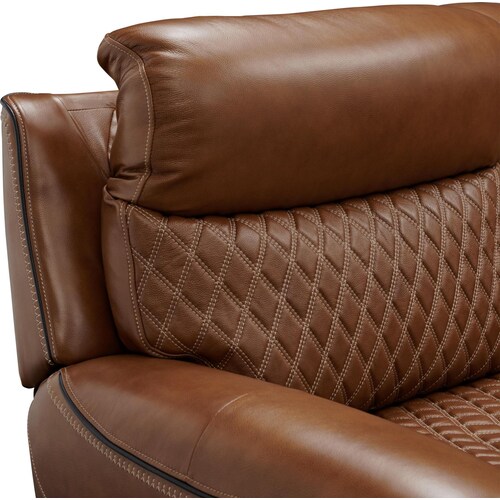 Cabrera 7-Piece Dual-Power Sectional With Console - Brow