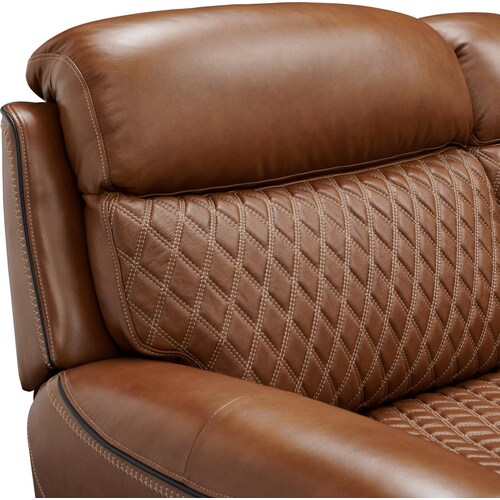 Cabrera 7-Piece Dual-Power Sectional With Console - Brow