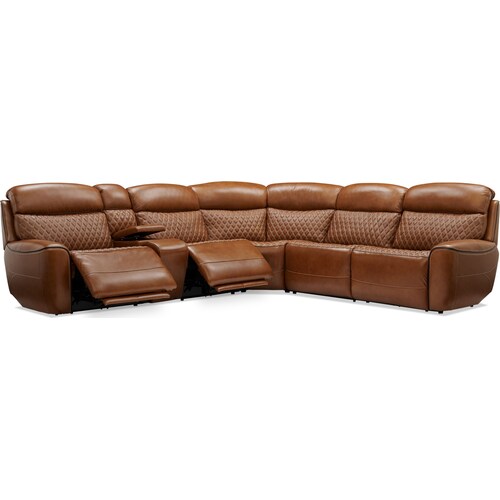 Cabrera 6-Piece Dual-Power Sectional With Consol 3 Cabrera 6-Piece Dual-Power Sectional With Consol