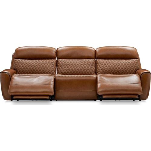 Cabrera 3-Piece Dual-Power Sofa - Brow 7 Cabrera 3-Piece Dual-Power Sofa - Brow