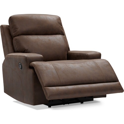 Laredo Manual Recliner - Chocolat
