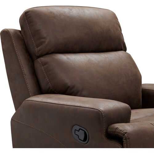 Laredo Manual Recliner - Chocolat 4 Laredo Manual Recliner - Chocolat