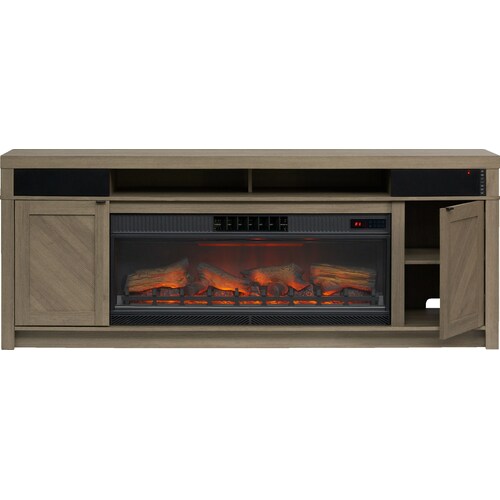 Palmer 74.7 Fireplace TV Stan