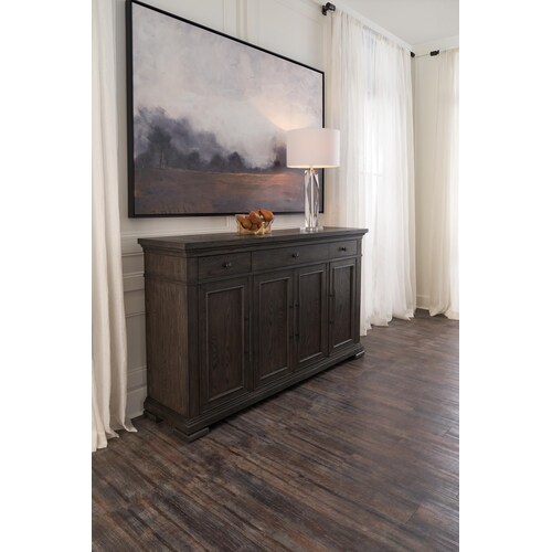 Asheville Buffet with USB Charging - Tobacc