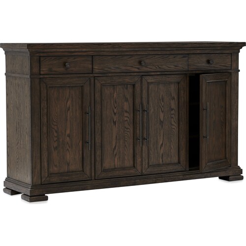 Asheville Buffet with USB Charging - Tobacc