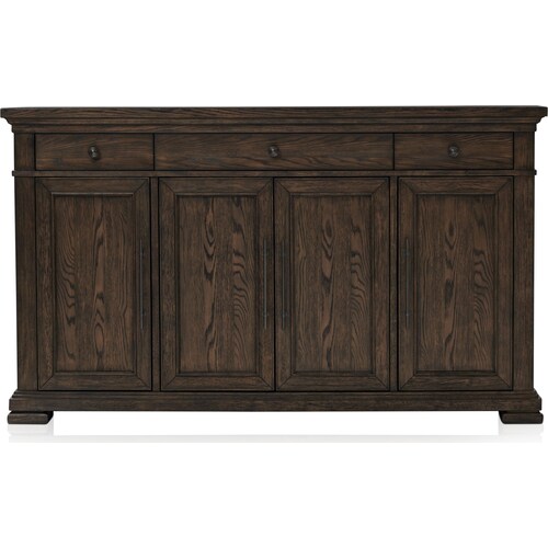 Asheville Buffet with USB Charging - Tobacc