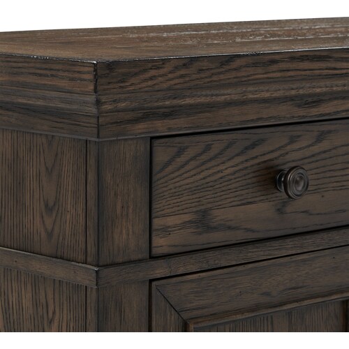 Asheville Buffet with USB Charging - Tobacc