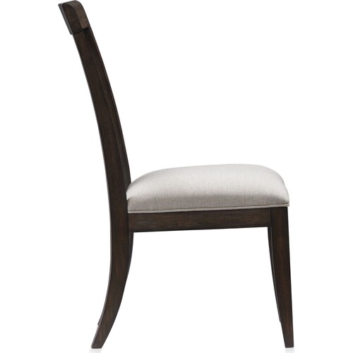 Asheville Rectangle Extendable Dining Table with 6 Splat-Back Side Chairs - Tobacc 5 Asheville Rectangle Extendable Dining Table with 6 Splat-Back Side Chairs - Tobacc