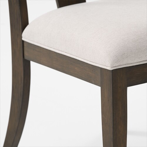 Asheville Rectangle Extendable Dining Table with 4 Splat-Back Side Chairs - Tobacc 11 Asheville Rectangle Extendable Dining Table with 4 Splat-Back Side Chairs - Tobacc