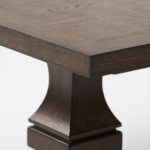 Asheville Rectangle Extendable Dining Table with 4 Splat-Back Side Chairs and 2 Host Chairs - Tobac 12 Asheville Rectangle Extendable Dining Table with 4 Splat-Back Side Chairs and 2 Host Chairs - Tobac