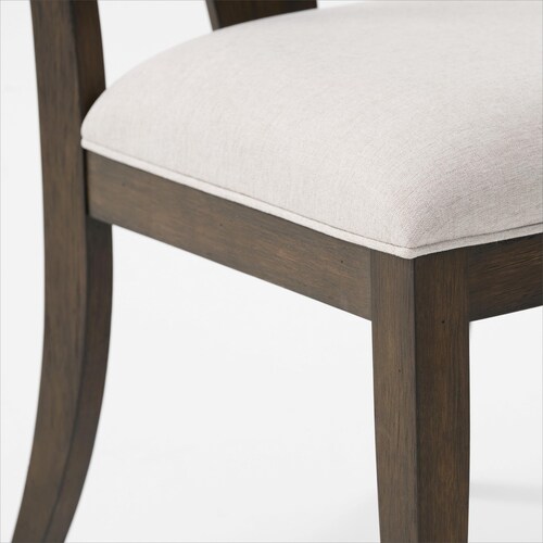 Asheville Rectangle Extendable Dining Table with 4 Splat-Back Side Chairs and 2 Host Chairs - Tobac 14 Asheville Rectangle Extendable Dining Table with 4 Splat-Back Side Chairs and 2 Host Chairs - Tobac