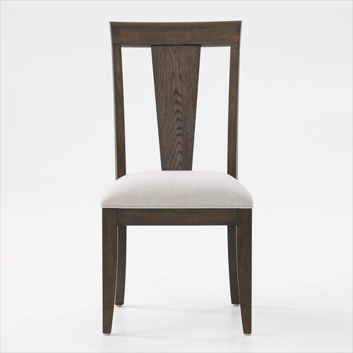 Asheville Rectangle Extendable Dining Table with 4 Splat-Back Side Chairs and 2 Host Chairs - Tobac 5 Asheville Rectangle Extendable Dining Table with 4 Splat-Back Side Chairs and 2 Host Chairs - Tobac