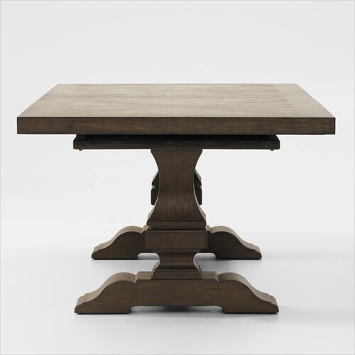 Asheville Rectangle Extendable Dining Table with 4 Splat-Back Side Chairs and 2 Host Chairs - Tobac 8 Asheville Rectangle Extendable Dining Table with 4 Splat-Back Side Chairs and 2 Host Chairs - Tobac