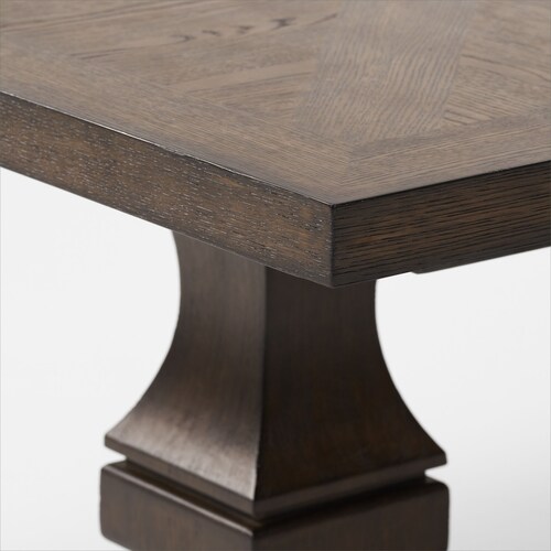 Asheville Rectangle Extendable Dining Table with 4 Oval-Back Side Chairs and 2 Host Chairs - Tobacco 14 Asheville Rectangle Extendable Dining Table with 4 Oval-Back Side Chairs and 2 Host Chairs - Tobacco