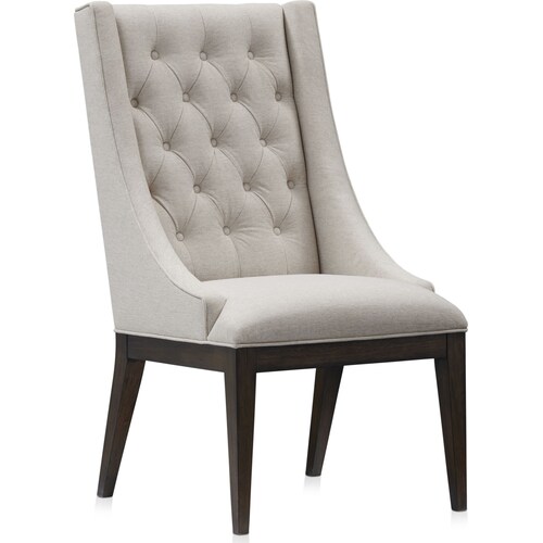 Asheville Rectangle Extendable Dining Table with 6 Splat-Back Side Chairs and 2 Host Chairs - Tobac 3 Asheville Rectangle Extendable Dining Table with 6 Splat-Back Side Chairs and 2 Host Chairs - Tobac