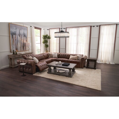 Asheville Rectangle Coffee Table - Tobacc