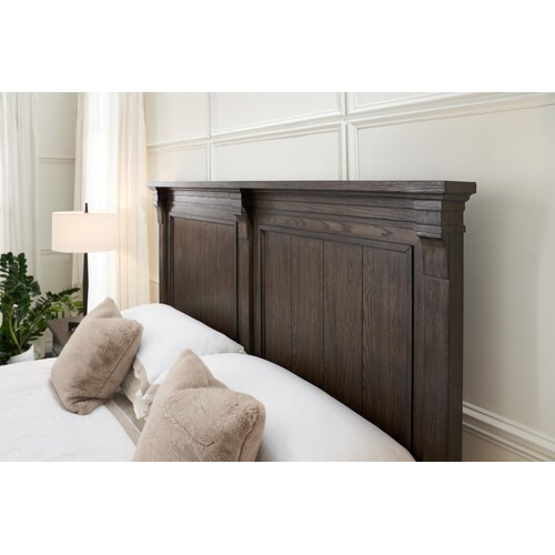 Asheville Queen Storage Bed - Tobacc