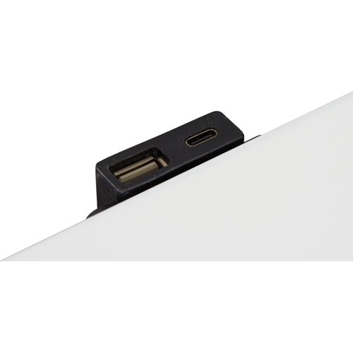 Southampton Nightstand with USB Charging - Whit