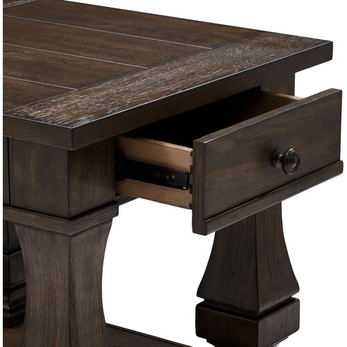 Asheville End Table - Tobacc