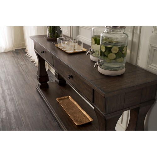 Asheville Sofa Table - Tobacc