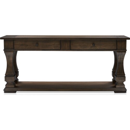 Asheville Sofa Table - Tobacc