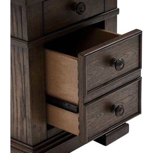 Asheville Chairside Table - Tobacc 4 Asheville Chairside Table - Tobacc