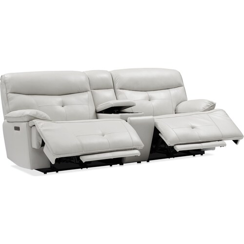 Westgate 3-Piece Dual-Power Loveseat with Console - Fo