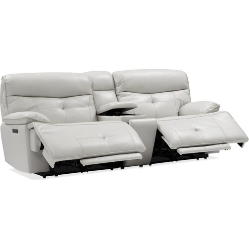 Westgate 3-Piece Dual-Power Loveseat with Console - Fo