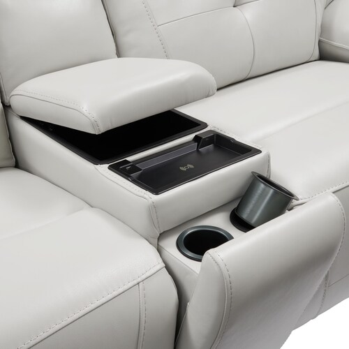 Westgate 3-Piece Dual-Power Loveseat with Console - Fo