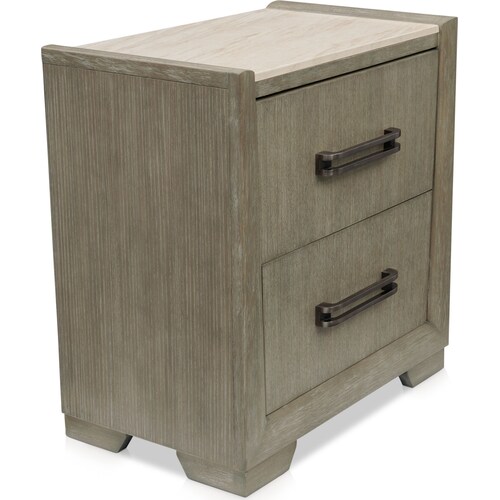 Wilshire Nightstand with USB Chargin
