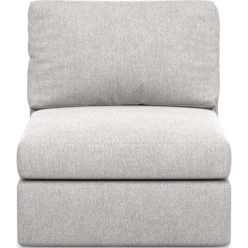 Collin Foam Comfort Armless Chair - Burmese Granit