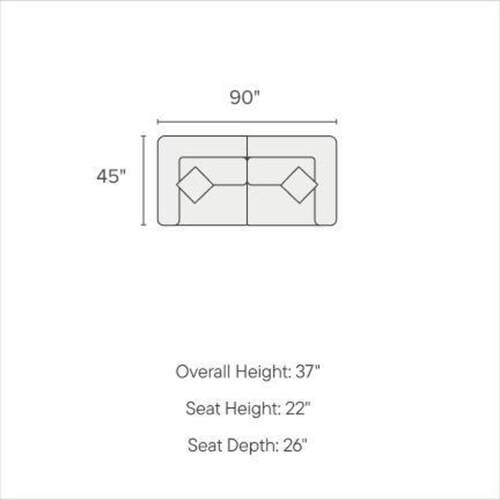 Collin 2-Piece Foam Comfort Sofa - Burmese Granit 4 Collin 2-Piece Foam Comfort Sofa - Burmese Granit