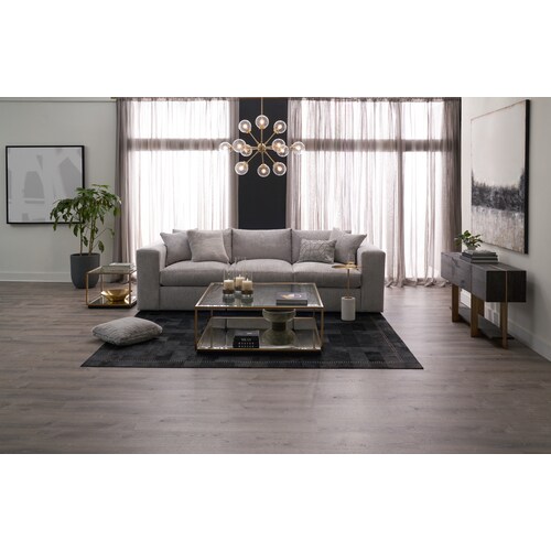 Collin 3-Piece Foam Comfort Sofa - Burmese Granit