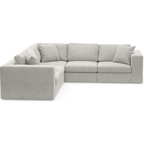 Collin 5-Piece Foam Comfort Sectional - Burmese Granit 3 Collin 5-Piece Foam Comfort Sectional - Burmese Granit