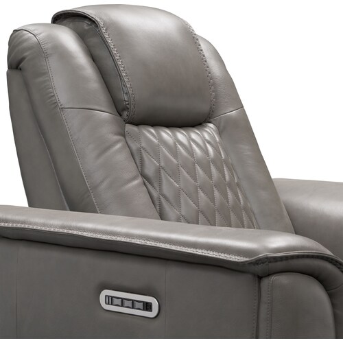 Randy Triple-Power Recliner - Gra 10 Randy Triple-Power Recliner - Gra