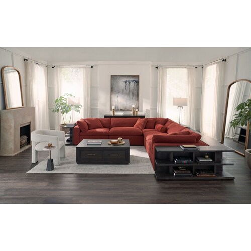 Arielle 5-Piece Bookcase Consol