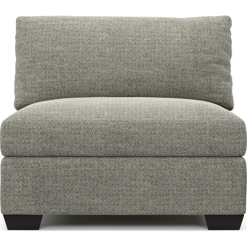 Beckham Foam Comfort Armless Chair - Pandora Pepper