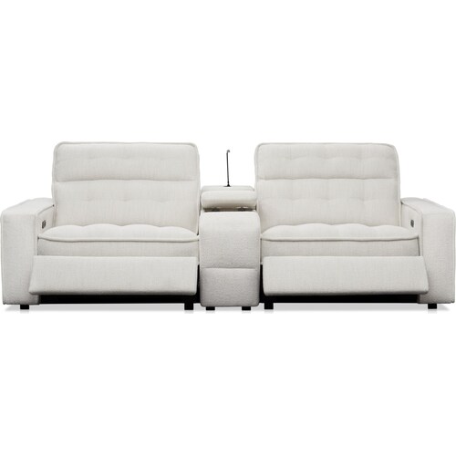 Bellini 3-Piece Dual-Power Reclining Loveseat 4 Bellini 3-Piece Dual-Power Reclining Loveseat