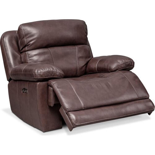Monte Carlo Dual-Power Recliner - Chocolate 3 Monte Carlo Dual-Power Recliner - Chocolate