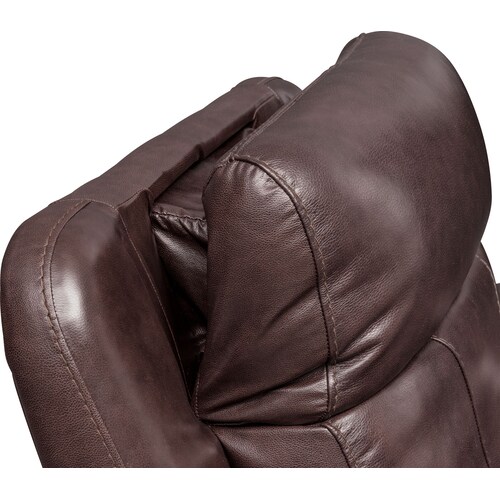 Monte Carlo Dual-Power Recliner - Chocolate 5 Monte Carlo Dual-Power Recliner - Chocolate